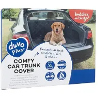 Duvo+ Duvoplus - Dierendeken - Hond - Comfy Koffer Beschermdeken 147x120cm Zwart - 1st