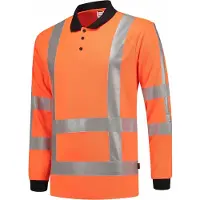 Tricorp 203005 Poloshirt Birdseye Lange Mouw Regular Fit Rws | Maat: L