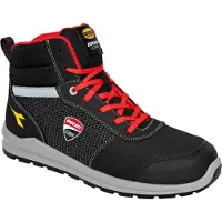 Diadora Ducati Speedy Race Mid S3S, veiligheidslaarzen ,zwart/grijs/rood ,43 EU