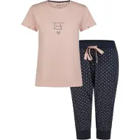 Louise Pyjama 'Essential Capri' pink