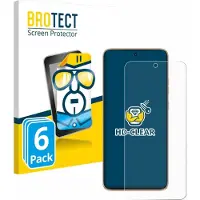 BROTECT - Screenprotector voor Motorola Edge 50 Neo - Folie Beschermfolie transparant 6 Stuks