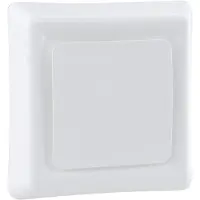 Starx afzuigventiel vierkant Ø100 mm wit