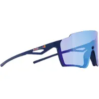 Red Bull Spect Eyewear - Zonnebrillen - Stun Matt Blue - Smoke With Blue Mirror voor Unisex - Marine blauw