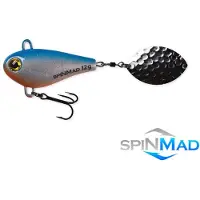 Gladsax Jigmaster - 6 cm - blauw wit oranje