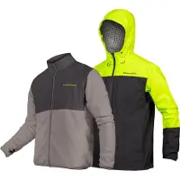 Endura Hummvee 3 in 1 Waterdichte Jas Fluo Geel / Zwart L
