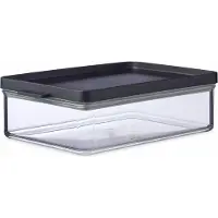 Mepal Omnia koelkastdoos vleeswaren 500 ml - black
