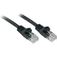 Lindy 48193 RJ45 Netwerkkabel, patchkabel CAT 6 U/UTP 2.00 m Zwart 1 stuk(s)