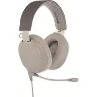BuddyPhone opleiding hoofdtelefoons middelbare school & universiteit (Bedraad), Gaming headset, Grijs