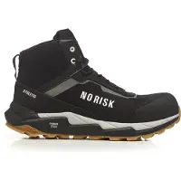 No Risk Athletic Mid Black 1019.00 S3L | Zwart | Maat 47 - 00.071.064.47