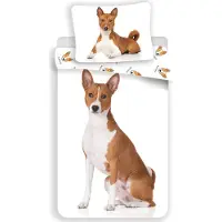 Sweet Home Dekbedovertrek Basenji - Katoen - 1-persoons