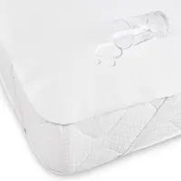 Good Morning Hoeslaken molton protector wit - 140x200 cm