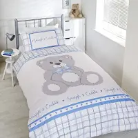 Studio Kids Kinderdekbedovertrek Snuggle & Cuddle - blauw - polykatoen