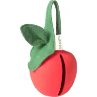 Oli&carol Pepa The Apple Pacifier Holder Oranje Kinderen