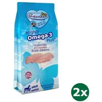 Renske 2x6,5 kg mighty omega plus adult/senior kip/rijst hondenvoer