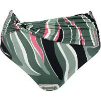 SugarShape Bikinibroek 'Mambo' smaragd / pink / zwart / wit