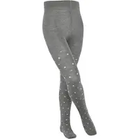Falke Multidot dun gedessineerd katoen panty kinderen grijs - maat 80-92