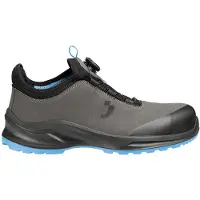 Safety Jogger Modulo werkschoenen S3S SR laag snelsluiting 45 / Zwart