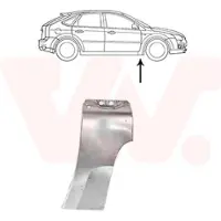 VAN WEZEL 1863156 Spatbord