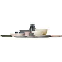 Alessi - Tonale - Ronde schaal 23cm 3,00l lichtgrijs
