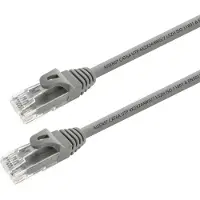Aisens A145-0331, 15 meter, Cat6a, U/UTP (UTP), RJ-45, RJ-45, grijs
