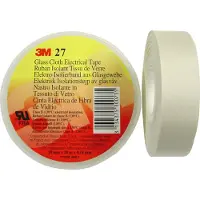 3M SCOTCH27-12X20 Textieltape Wit (l x b) 20 m x 12 mm 1 stuk(s)