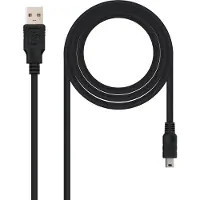 Nanocable Câble USB 2.0 A vers Mini USB B 10.01.0402 1,8 m Noir