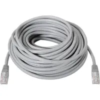 Aisens A135-0235, 15 meter, Cat6, U/UTP (UTP), RJ-45, RJ-45, grijs