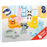 Small Foot - Houten Vormenpuzzel Dieren