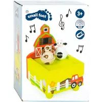 Small Foot - Houten Muziekdoos Boerderij