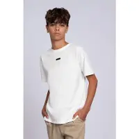 NIK&NIK T-shirt wit Jongens Katoen Ronde hals Backprint - maat 176
