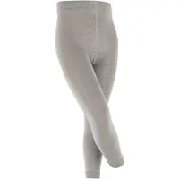 Falke Active Warm met functionele zool wol functioneel materiaal legging kinderen grijs - maat 152-164