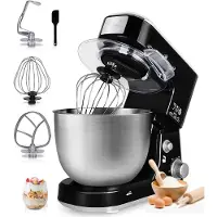 Royalty Line Keukenmachine - 6 Snelheden - 4L - 1000W - Zwart