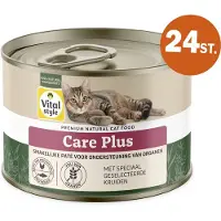 VITALstyle Care Plus - Natvoer - Voor Extra Zorg En Ondersteuning - Met o.a. Kamille & Valeriaan - 24 x 200 g