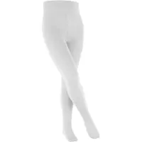 Falke Cotton Touch dun eenkleurig katoen panty kinderen wit - maat 80-92