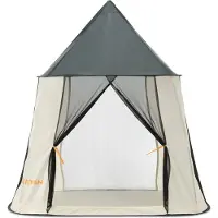 Deryan Luxe Speeltent voor Kinderen - Met bodem - Cream