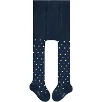 Falke Little Dot slijtvast huidvriendelijk katoen panty baby blauw - maat 80-92