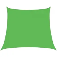vidaXL Zonnezeil trapezium 160 g/m² 4/5x4 m HDPE lichtgroen