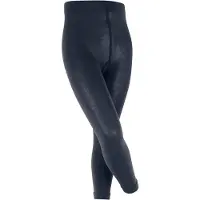 Falke Active Warm met functionele zool wol functioneel materiaal legging kinderen blauw - maat 80-92