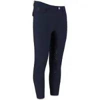 Kentucky Horsewear Horsewear - Rijbroek Mexico – Jongens – Rijlegging met Knee Grip – Navy – Maat 150 – Ademend & Elastisch