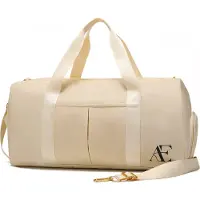 Aramae - Sporttas Dames - Sport Tas Dames - Kleine Sporttas - Weekendtas - Reistas - Beige