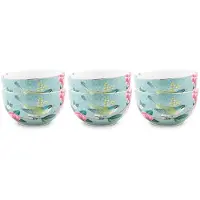 Pip studio Blushing Birds Kommen - Ontbijtkom - Ronde schaaltjes - Servies set van 6 - 12cm