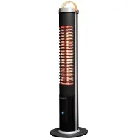 Sunred US-AP-12T Apollo Ultra SMART tafelheater zwart 1200W