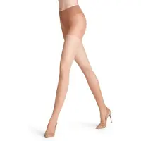 Falke Energize transparante mit compressie materiaal sheer 15 DEN panty dames beige - maat M