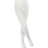 Esprit Foot Logo versterkt slijtvast katoen panty kinderen wit - maat 152-164