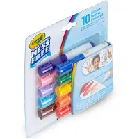 Crayola - Color Wonder - Viltstiften - 10 Mini Viltstiften Magisch Kleuren Zonder Knoeien