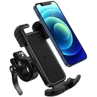 UGREEN Telefoonhouder Fiets - Verstelbaar - 4.6 tot 6.8 Inch - Zwart