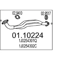 MTS 01.10224 Voorpijp