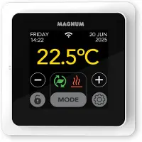 Magnum Remote Control WiFi Klokthermostaat MRC²-thermostaat (inbouw) | RAL 9010 Wit