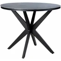Yoi Tuintafel Calma Rond Black Slate Ø120