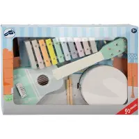 Small Foot - Houten Muziekinstumentenset Pastel, 7dlg,